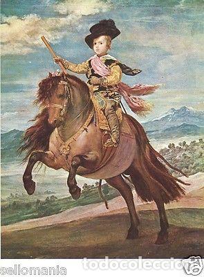 Postales: POSTAL VELAZQUEZ PRINCIPE BALTASAR CARLOS MUSEO PRADO PAINTING POSTCARD TP10309