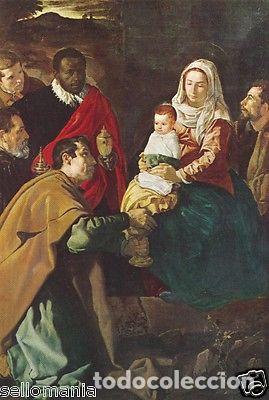 Postales: POSTAL VELAZQUEZ ADORACION REYES MAGOS MUSEO DEL PRADO PAINTING POSTCARD TP10307