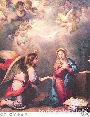Postales: POSTAL MURILLO LA ANUNCIACION MUSEO DEL PRADO PAINTING POSTCARD PAINTER TP10305