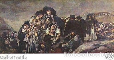 Postales: POSTAL GOYA LA ROMERIA DE SAN ISIDRO MUSEO DEL PRADO PAINTING POSTCARD TP10369