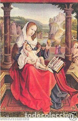 Postales: POSTAL VAN ORLEY LA VIRGEN CON EL NI&Ntilde;O MUSEO PRADO PAINTING POSTCARD ART TP10393