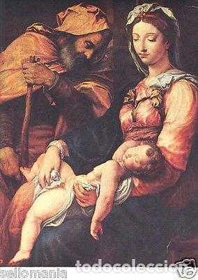 Postales: POSTAL JACOPO DEL CONTE SAGRADA FAMILIA MUSEO PRADO PAINTING POSTCARD TP10408