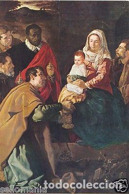 Postales: POSTAL VELAZQUEZ ADORACION REYES MAGOS MUSEO PRADO PAINTING POSTCARD TP10426
