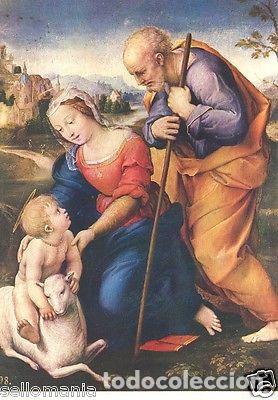Postales: POSTAL RAFAEL SAGRADA FAMILIA DEL CORDERO MUSEO PRADO PAINTING POSTCARD TP10406