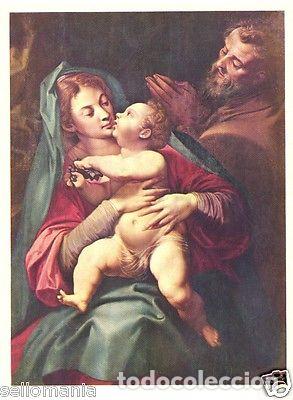 Postales: POSTAL PROCACCINI SAGRADA FAMILIA RACIMO MUSEO PRADO PAINTING POSTCARD TP10435