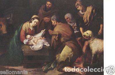 Postales: POSTAL MURILLO ADORACION DE PASTORES MUSEO PRADO PAINTING POSTCARD ART TP11557