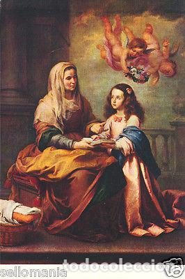 Postales: POSTAL MURILLO SANTA ANA Y LA VIRGEN MUSEO PRADO PAINTING POSTCARD ART TP11562