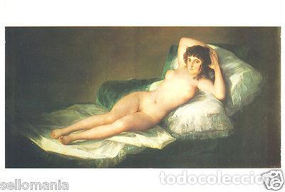 Postales: POSTAL GOYA MAJA DESNUDA MUSEO PRADO 210 x 150 mm PAINTING POSTCARD ART TP11607