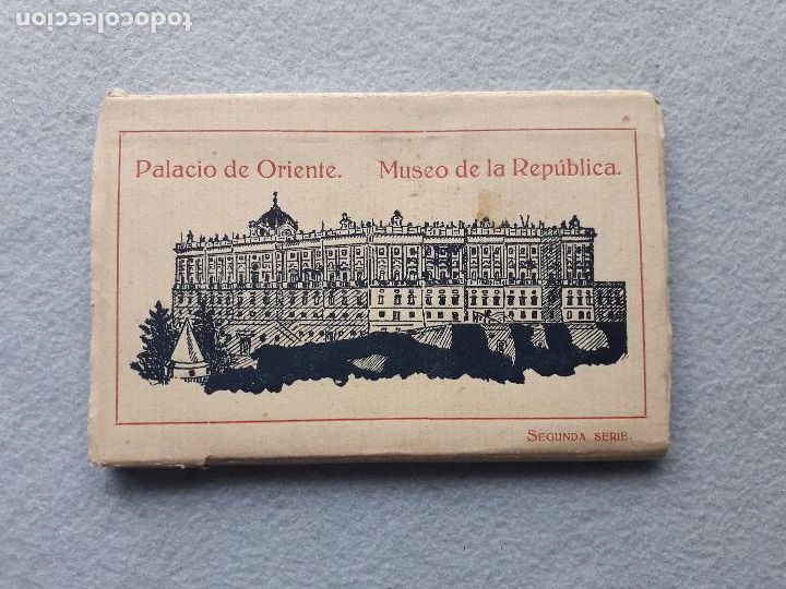 Postales: Palacio de Oriente. Museo de la Rep&uacute;blica. Bloc de 10 postales.