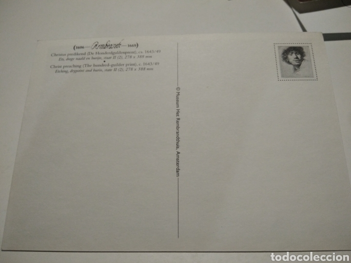 Postales: Postal arte Rembrandt - Foto 2