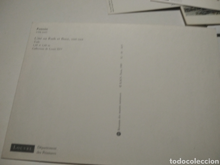 Postales: Postal arte Poussin - Foto 2