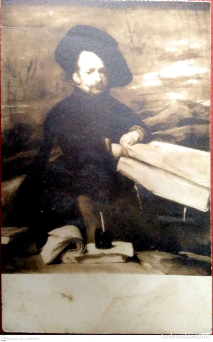 Postales: Don Diego de Acedo (El Primo). Museo del Prado 1201. Hauser y Menet. Nueva. Blanco/Negro