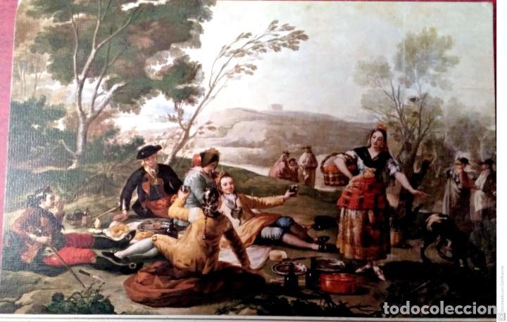 Postales: La Merienda de Goya. Museo del Prado 768. Escudo de Oro. Nueva. Color