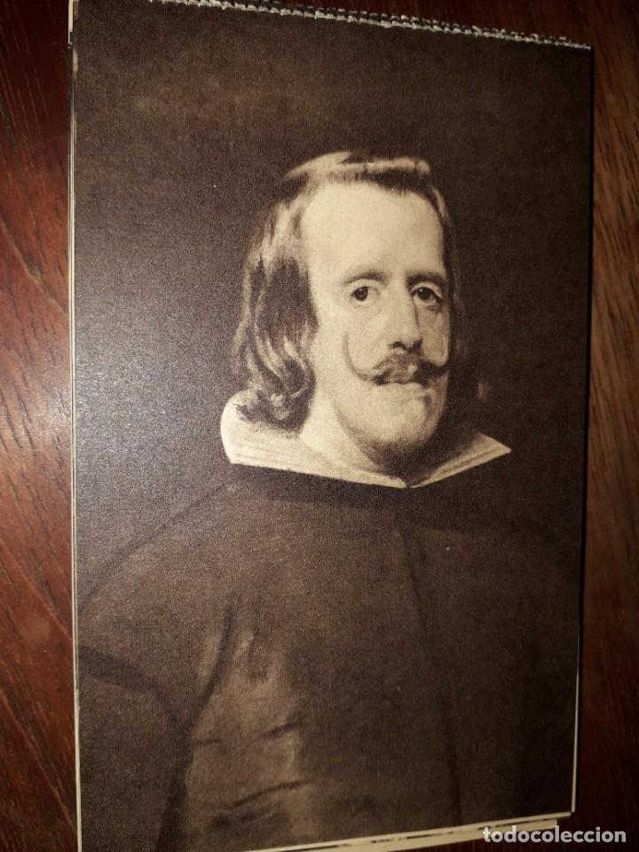 Postales: N&ordm; 39075 POSTAL EL REY DON FELIPE IV VELAZQUEZ MUSEO DEL PRADO 1185