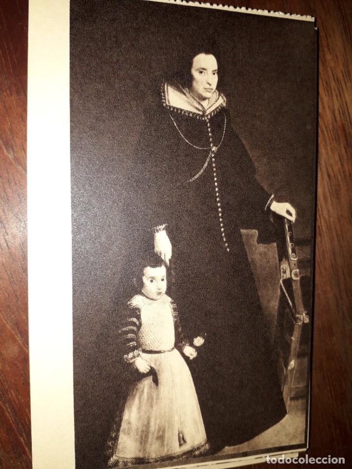 Postales: N&ordm; 39074 POSTAL DO&Ntilde;A ANTONIA IPE&Ntilde;ARRIETA Y GALDOS VELAZQUEZ MUSEO DEL PRADO 1196