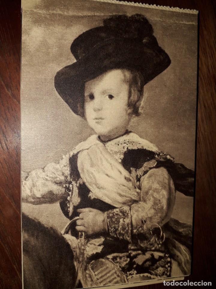 Postales: N&ordm; 39073 POSTAL PRINCIPE DON BALTASAR CARLOS DETALLE VELAZQUEZ MUSEO DEL PRADO 1180