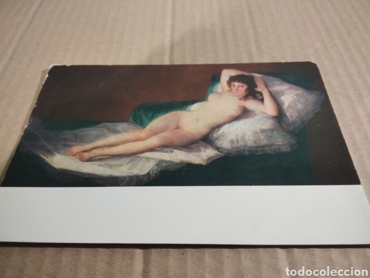 Postales: Postal la maja desnuda Goya - Foto 1