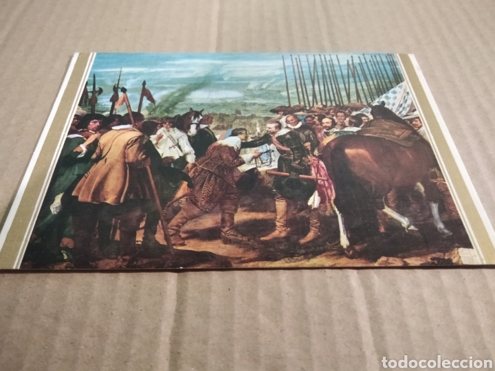 Postales: Postal Arte la rendici&oacute;n de Breda Vel&aacute;zquez