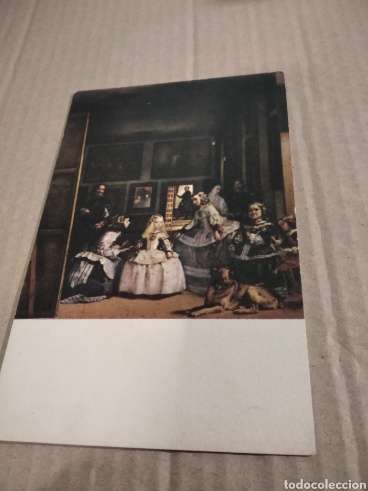 Postales: Postal Arte pintura las Meninas Vel&aacute;zquez