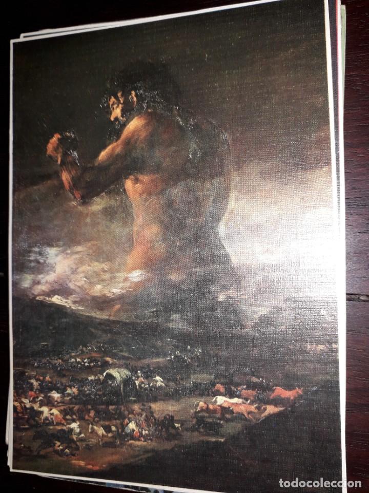 Postais: N&ordm; 39382 POSTAL LAMINA CUADRO GOYA EL COLOSO CEDIPSA