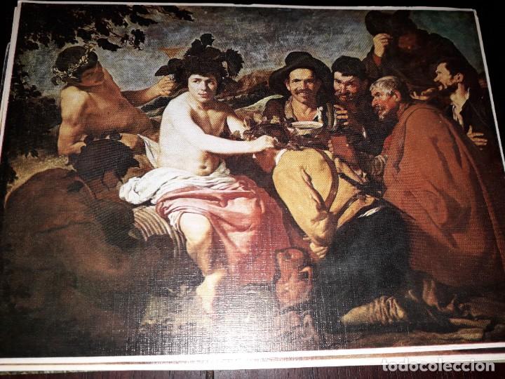 Postais: N&ordm; 39378 POSTAL LAMINA CUADRO VELAZQUEZ LOS BORRACHOS CEDIPSA