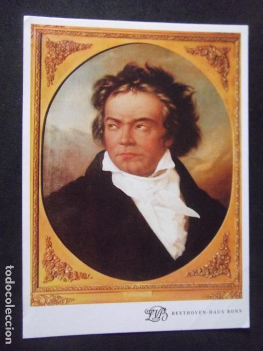 Cartes Postales: MUSEOS-ARTE-PINTURA-V49 II-BEETHOVEN-PORTRAT VON FERDINAND SCHIMON