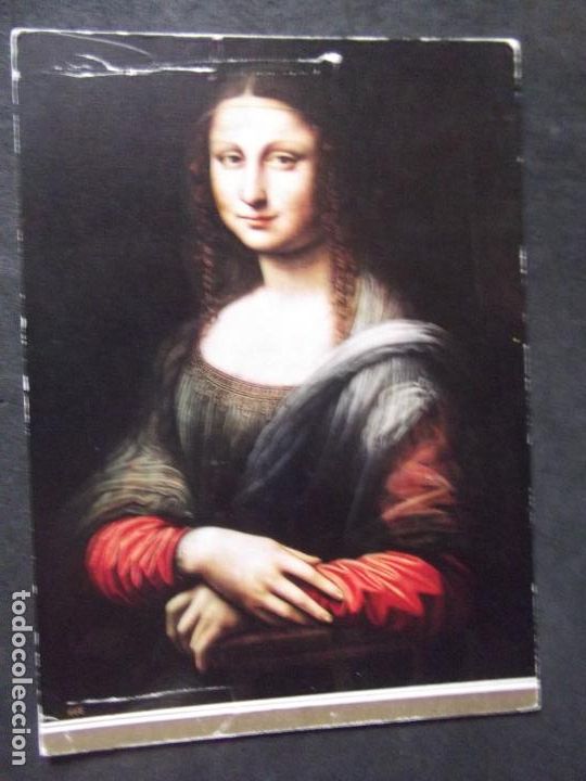 Postkarten: MUSEOS-ARTE-PINTURA-V49 II-MUSEO DEL PRADO-LEONARDO DE VINCI-MONA LISA