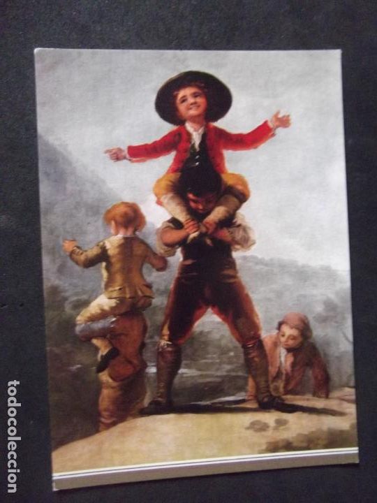 Postkarten: MUSEOS-ARTE-PINTURA-V49 II-MUSEO DEL PRADO-GOYA-LA GIGANTILLAS