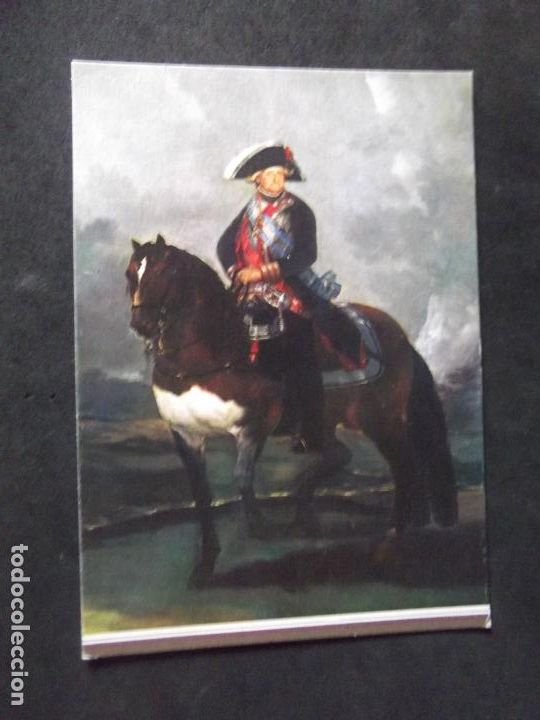 Postkarten: MUSEOS-ARTE-PINTURA-V49 II-MUSEO DEL PRADO-GOYA-CARLOS IV A CABALLO