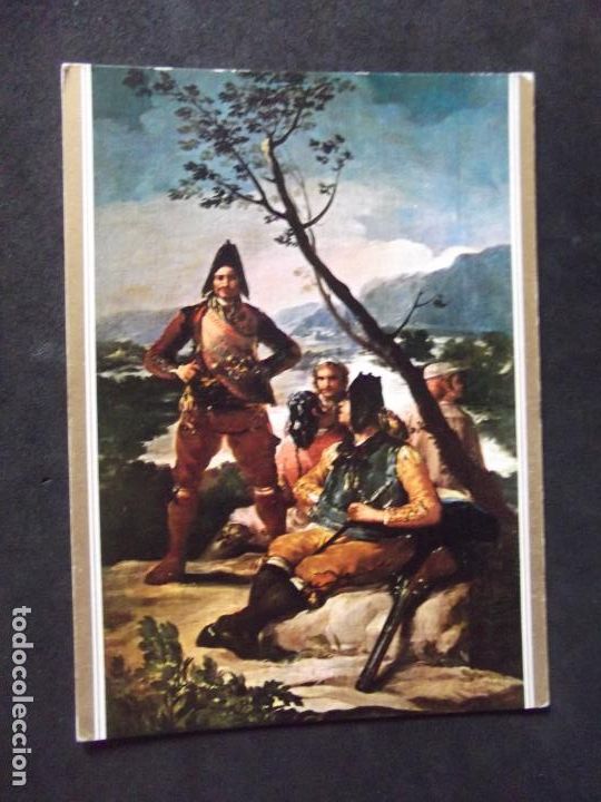 Postkarten: MUSEOS-ARTE-PINTURA-V49 II-MUSEO DEL PRADO-GOYA-EL RESGUARDO DE TABACOS