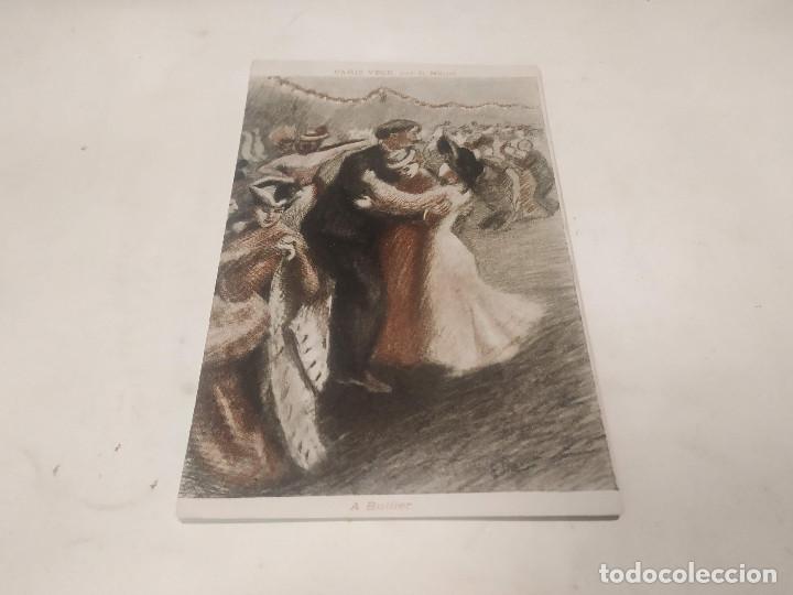 Postales: POSTAL PARIS V&Eacute;CU PAR E. MAURI - A. BULLIER - Foto 1