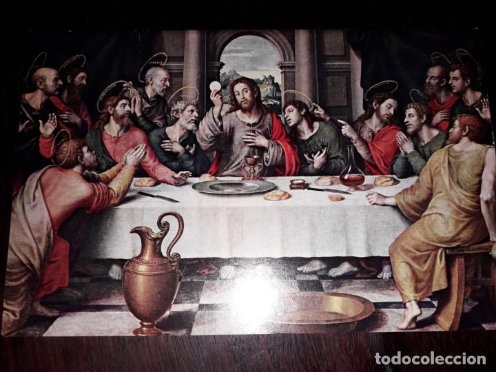Postales: N&ordm; 40273 POSTAL CUADRO JUAN DE JUANES LA ULTIMA CENA MUSEO DEL PRADO
