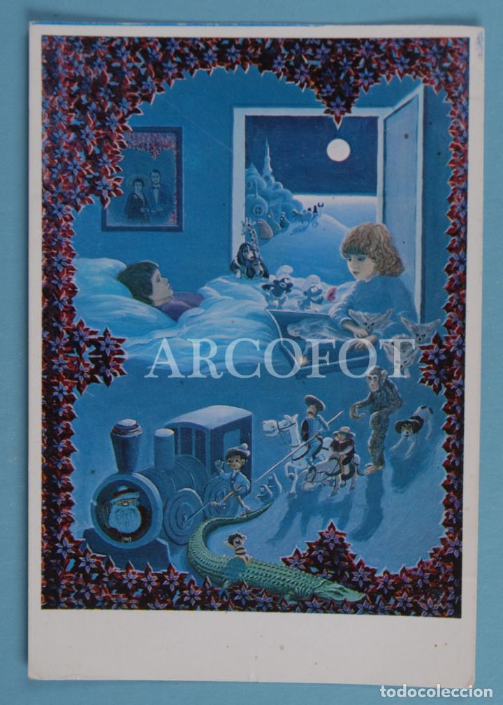 Postkarten: Antigua TARJETA POSTAL - ULRICH WOLF - EL CUENTO DE LAS BUENAS NOCHES - EDICIONES L Z M