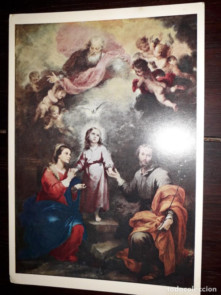 Postais: N&ordm; 41375 POSTAL CUADRO NATIONAL GALLERY MURILLO THE TWO TRINITIES