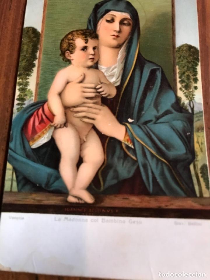 Postales: Postal La Madonna coi Bambino Ges&uacute; - Giovanni Bellini- Stengel & co. N&uacute;mero 29871