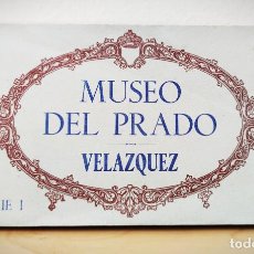Postales: BLOCK LIBRILLO 20 POSTALES MUSEO DEL PRADO - VELAZQUEZ SERIE I - FOTOTIPIA HAUSER Y MENET