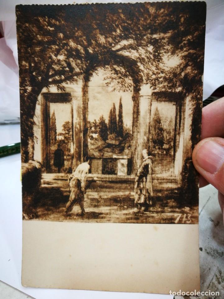 Postales: Postal Villa M&eacute;dici VEL&Aacute;ZQUEZ Museo del Prado 1211 S/C