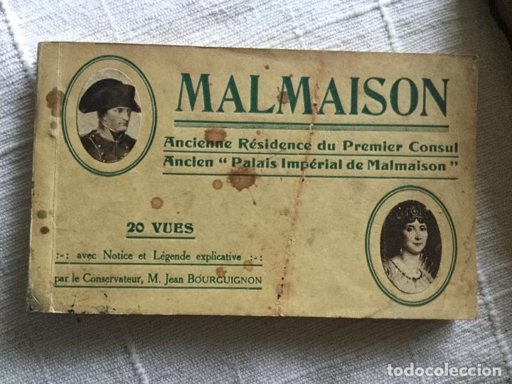 Postales: MALMAISON ANCIENNE RESIDENCE DU PREMIER CONSUL 20 VUES AVEC NOTICE ET LEGENDE EXPLICATIV -