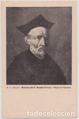 Postales: POSTAL DE ARTE. RETRATO DEL P. BENITO PERERA. R. RIBALTA. MUSEO DE VALENCIA P-ARTE-831