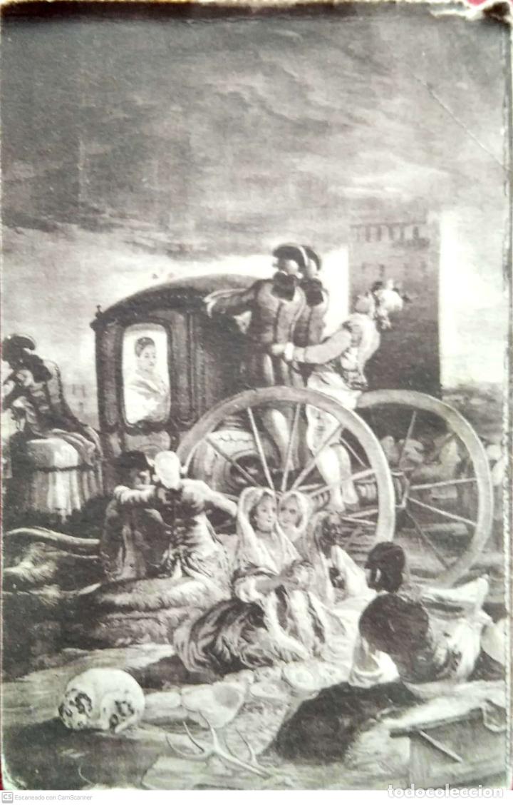 Postales: El Cacharrero, tapiz de Goya en S. Lorenzo de El Escorial. Nueva. Blanco/Negro. Ver foto
