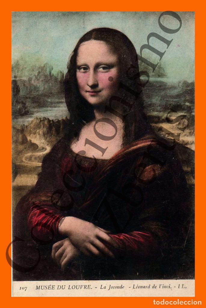 Postales: Tarjeta Postal - La Gioconda - Leonardo da Vinci - Foto 1