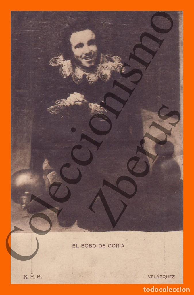 Postales: Tarjeta Postal - El bobo de Coria - Velazquez (Hipofosfitos Salud)