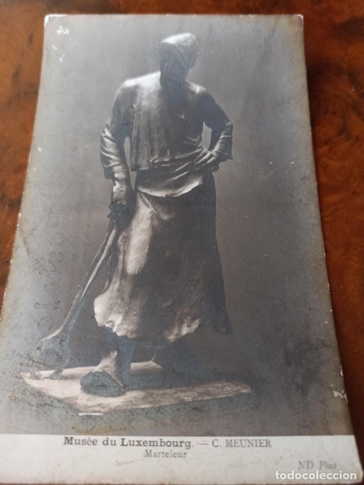 Cartes Postales: Mus&eacute;e Luxembourg C Meunier escultor