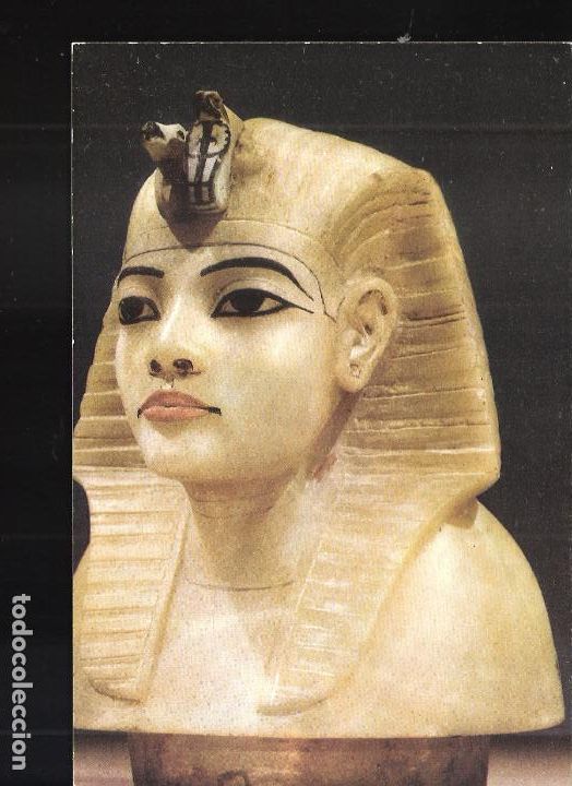 Postales: Tutankhamen. Third set. Arte egipcio. Egipto. - Foto 1
