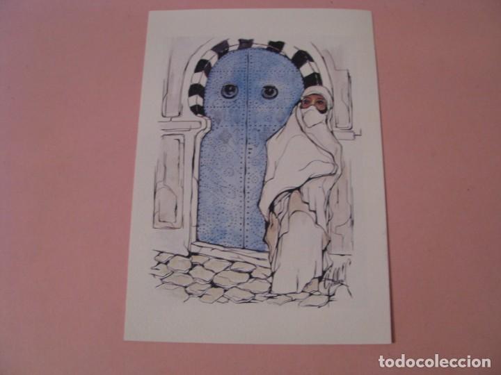 Cartes Postales: POSTAL DE OBRA DE G. M. GEBLEUX. SIDI BOU SA&Iuml;D. SERIE TUNISIE. ED. SOCROART.