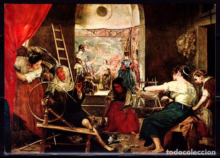 Postales: POSTAL PINTURA ARTE VELAZQUEZ. LAS HILANDERAS