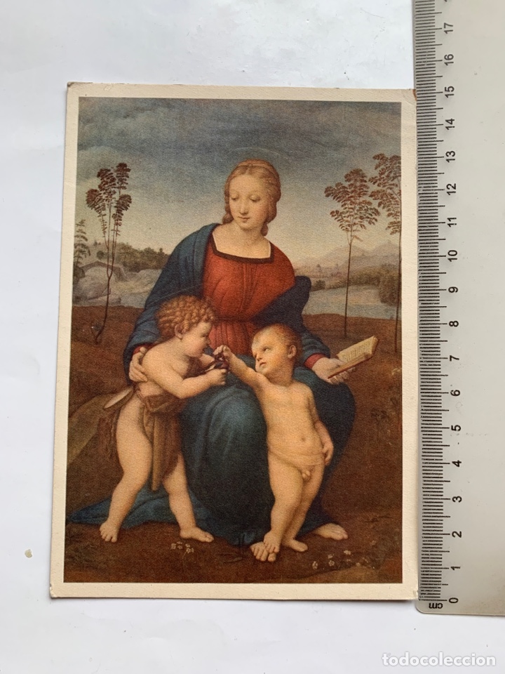 Postales: POSTAL. MADONNA DEL CARDELLINO. RAFFAELLO SANZIO. FIRENCE, GALER&Iacute;A UFFIZI. EDIZIONE ROBERTO HORSCH.