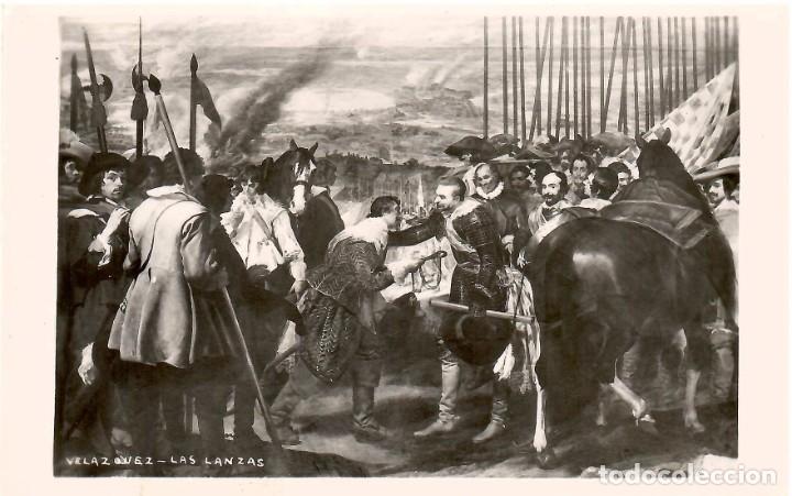 Postales: VEL&Aacute;ZQUEZ. Las Lanzas. Sin circular. AN&Oacute;NIMA