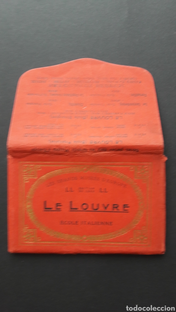 Postales: 16 tarjetas postales obras del museo del louvre - Foto 1