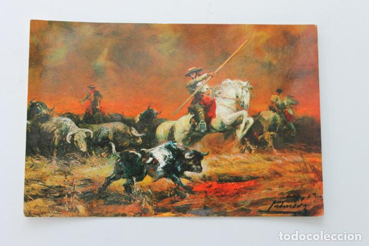 Postais: POSTAL OLEO DE PALMERO, N&ordm; 501 TORO DESMANDADO